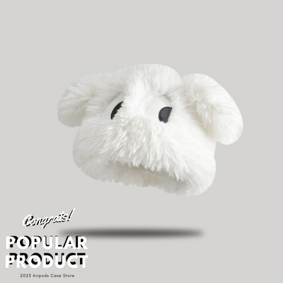【HAT】犬 ふわふわ 6色 バケットハット