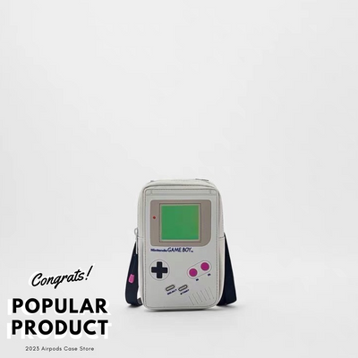 【Cute Bag】レトロ  ゲームボーイ ゲーム機 ショルダーバッグ