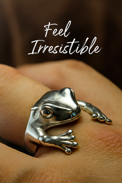【RINGS】カエルよじ登りリング