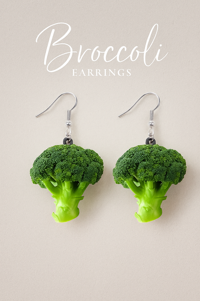 【Earrings】 ブロッコリーフックピアス