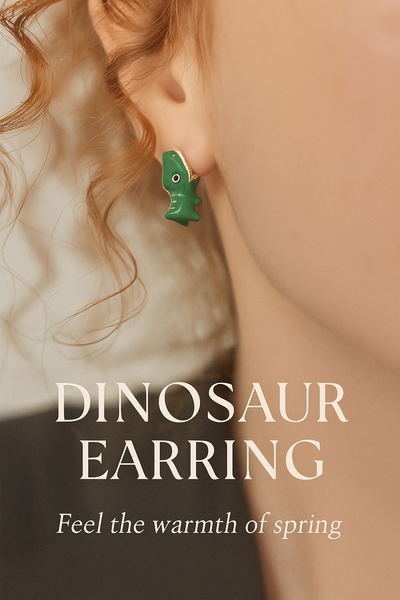 【Earrings】  ワニに噛まれちゃうピアス