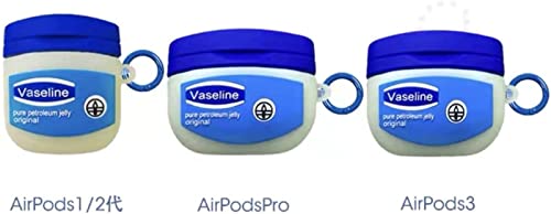 【Airpods第1/2世代・Airpods pro・Airpods第3世代に適用】ワセリン キットカット MM チョコレート イヤホンケース シリコン おもしろい 収納ケース キズ防止 耐衝撃 全面保護 紛失防止 キャラクター (モンスター, Airpods 第3世代)