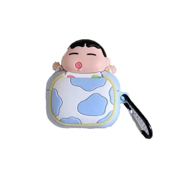 【AIRPODS CASE】ボーちゃん しんちゃん イヤホンケース AirPodsケースカバー