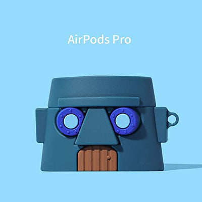 【AIRPODS CASE】AirPods Pro用 ケース スポンジボブ エアポッドカバー イヤーチップ シリコーン 落下防止