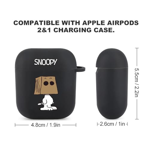 【AIRPODS CASE】Airpods Pro2 ケース スヌーピー  キャラクター 収納ケース  ワイヤレス充電 対応