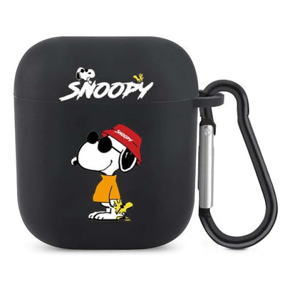 【AIRPODS CASE】Airpods Pro2 ケース スヌーピー  キャラクター 収納ケース  ワイヤレス充電 対応