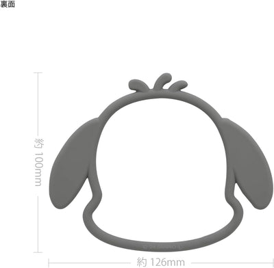 【accessories】グルマンディーズ サンリオキャラクター マルチリングプラス シリコンブレスレット ポチャッコ