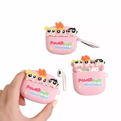 【AIRPODS CASE】Airpods 4 対応 ケース パワーパフガールズ保護ケース