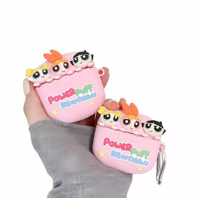【AIRPODS CASE】Airpods 4 対応 ケース パワーパフガールズ保護ケース