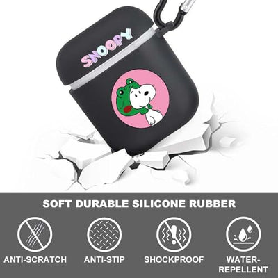 【AIRPODS CASE】Airpods Pro2 ケース スヌーピー  キャラクター 収納ケース  ワイヤレス充電 対応