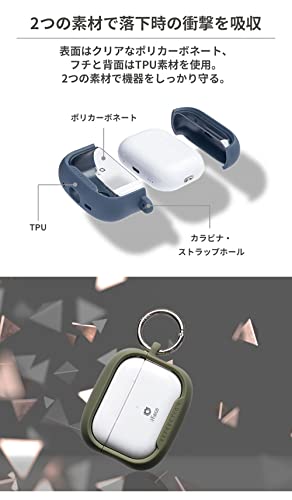【AIRPODS CASE】iFace Reflection AirPods 第3世代 専用 ポリカーボネート クリアケース (ベージュ)