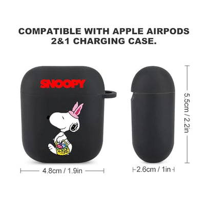 【AIRPODS CASE】Airpods Pro2 ケース スヌーピー  キャラクター 収納ケース  ワイヤレス充電 対応