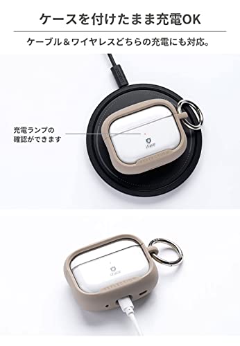 【AIRPODS CASE】iFace Reflection AirPods 第3世代 専用 ポリカーボネート クリアケース (ベージュ)