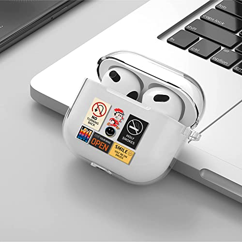 【AIRPODS CASE】 おしゃれ かわいい AirPods Pro 第2世代 ケース 韓国 おもしろ ステッカー