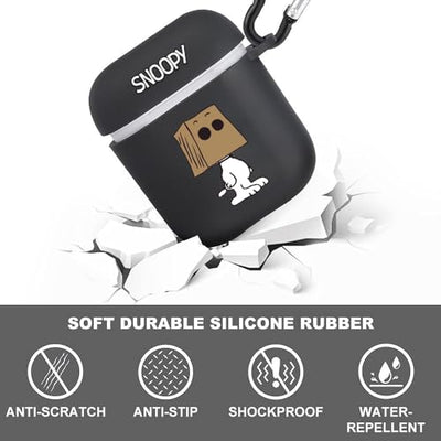 【AIRPODS CASE】Airpods Pro2 ケース スヌーピー  キャラクター 収納ケース  ワイヤレス充電 対応