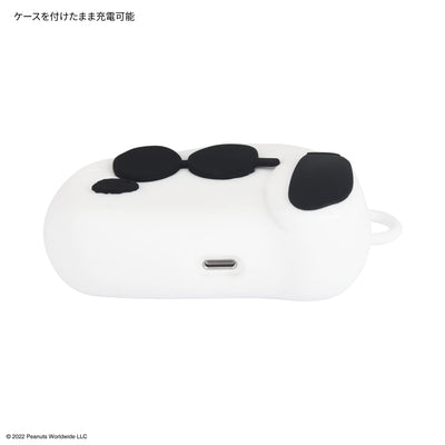 【AIRPODS CASE】グルマンディーズ(Gourmandise) ピーナッツ AirPods Pro 対応 シリコンケース スヌーピー