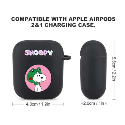【AIRPODS CASE】Airpods Pro2 ケース スヌーピー  キャラクター 収納ケース  ワイヤレス充電 対応