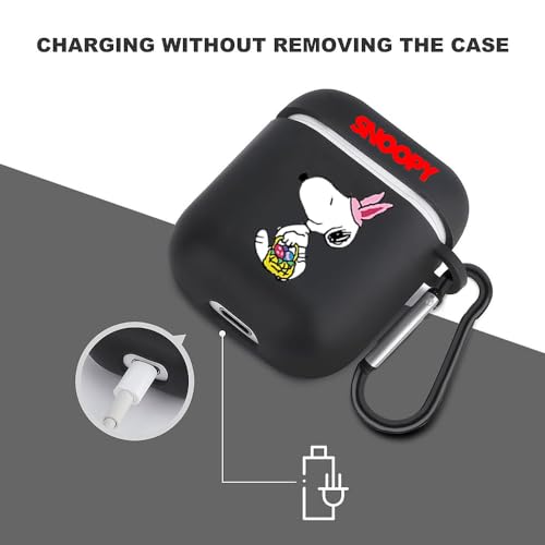 【AIRPODS CASE】Airpods Pro2 ケース スヌーピー  キャラクター 収納ケース  ワイヤレス充電 対応