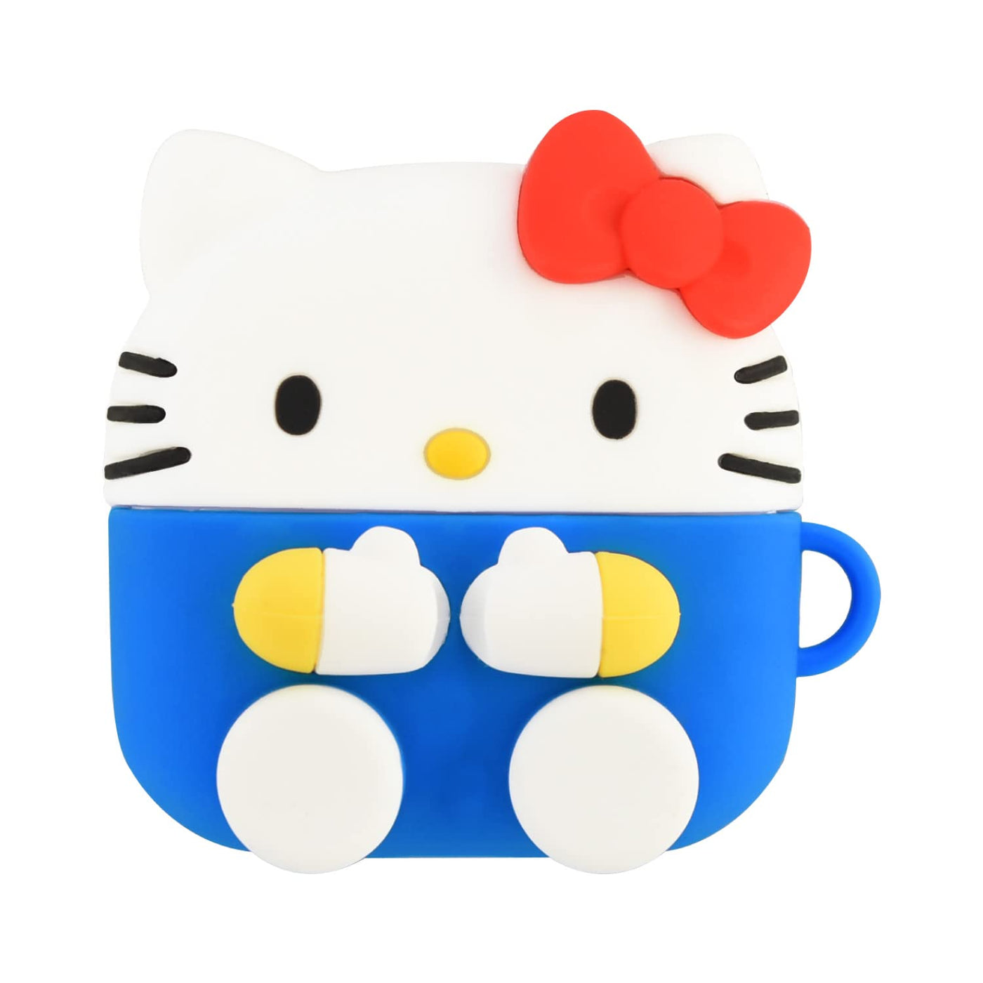 【AIRPODS CASE】サンリオキャラクターズ AirPods Pro(第2世代)/AirPods Pro 対応 シリコンケース ハローキティ
