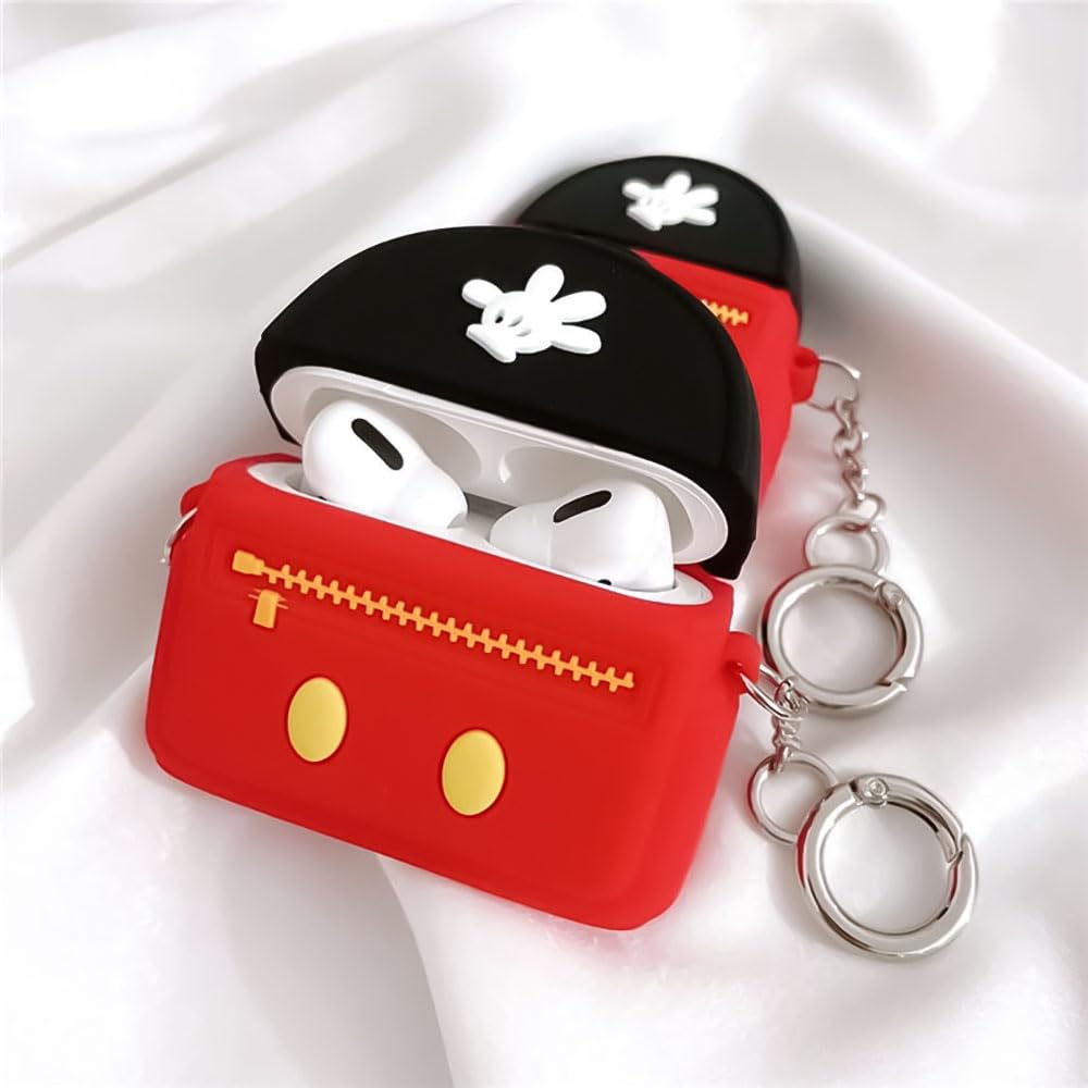 【AIRPODS CASE】ミッキー AirPods Pro 用 ケース シリコン保護ケース  AirPods Pro2 ケース