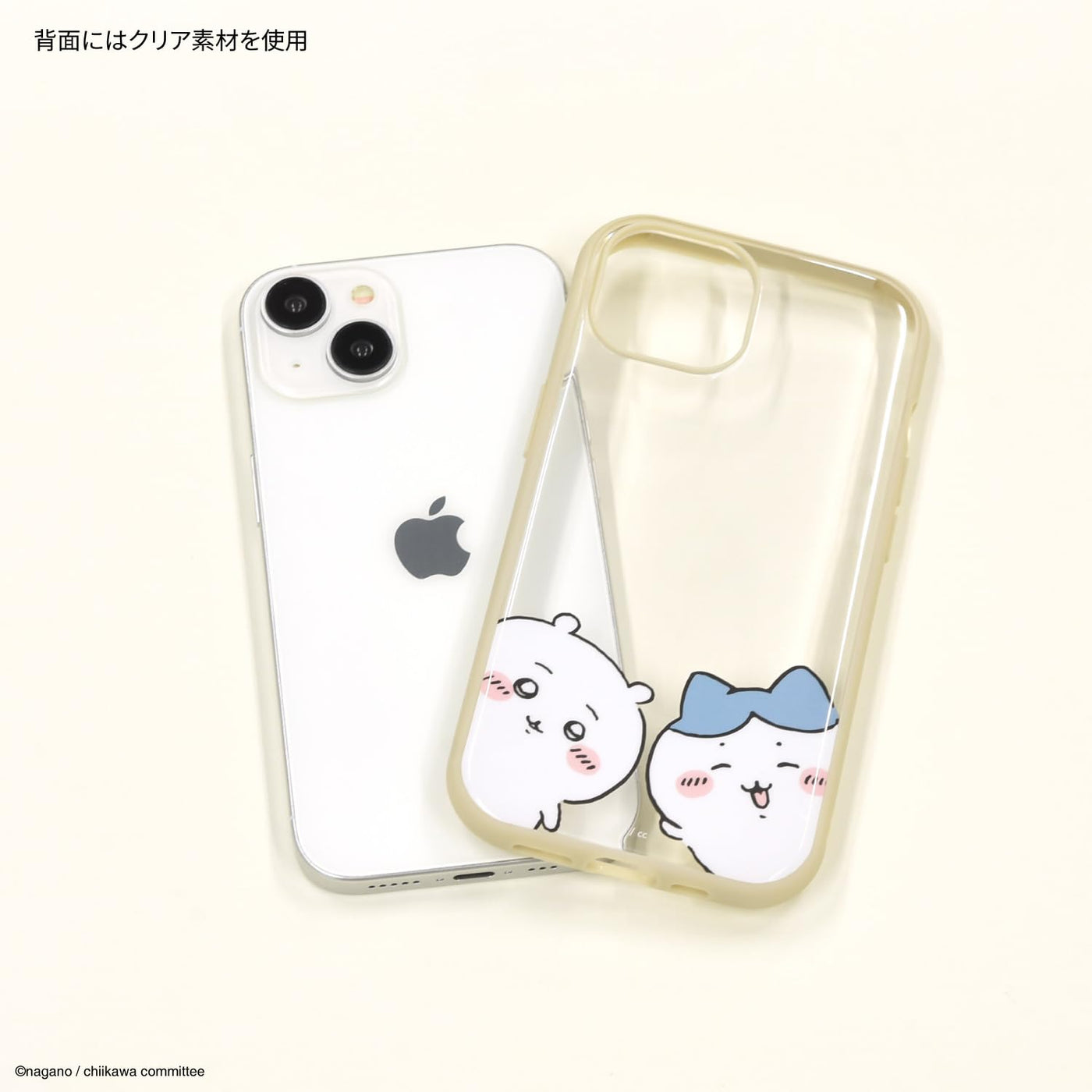 【IPHONE CASE】グルマンディーズ ちいかわ IIIIfit Clear(イーフィット クリア) iPhone15 / 14 / 13 対応 ケース