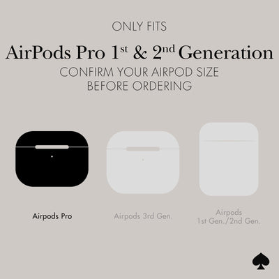 【AIRPODS CASE】ケイトスペード ニューヨーク AirPods Pro 保護ケース  AirPods Pro 第2世代/第1世代対応