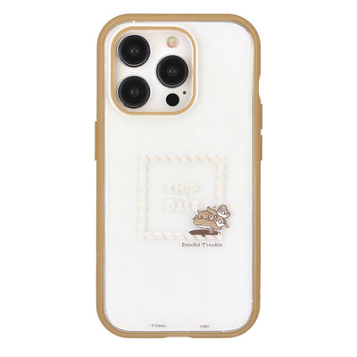【IPHONE CASE】グルマンディーズ(Gourmandise) ディズニーキャラクター iPhone15 Pro 対応 ケース スティッチ