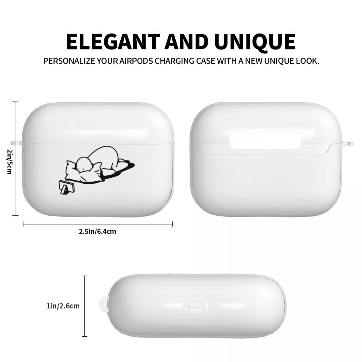 【AIRPODS CASE】AirPods  用 ケース おしゃれ かわいい AirPods 充電自由 イヤホン カバー TPU 軽量