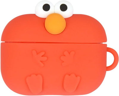 【AIRPODS CASE】グルマンディーズ AirPods Pro(第2世代)/AirPods Pro 対応 シリコンケース エルモ