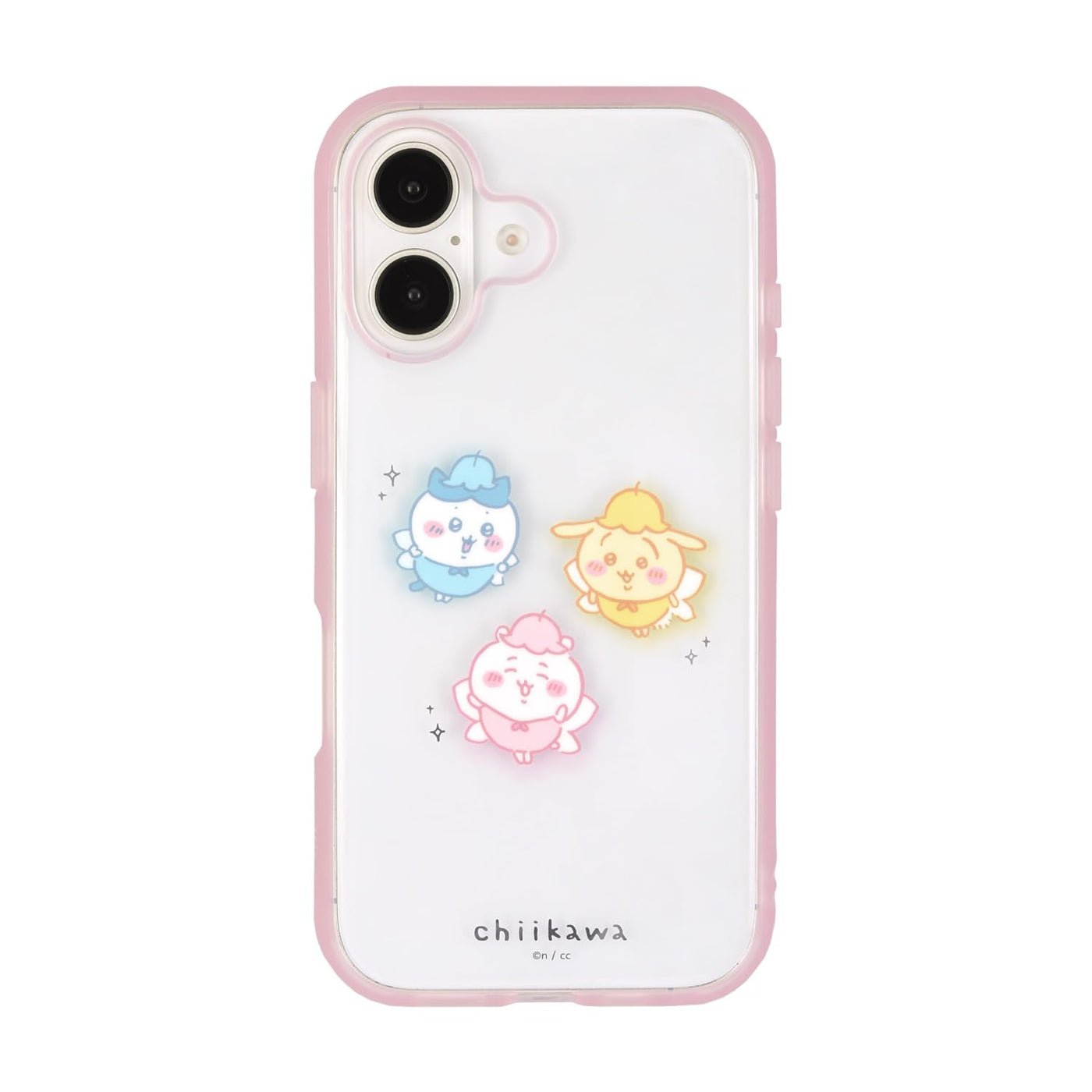 【IPHONE CASE】グルマンディーズ ちいかわ IIIIfit Clear iPhone16 対応 ケース 集合 CK-55B