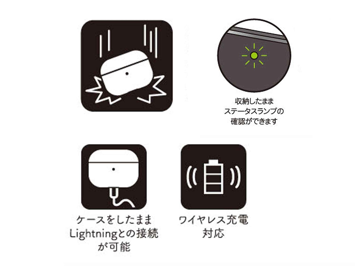 【AIRPODS CASE】ディズニー AirPods Pro2ケース くまのプーさん (2023/2022年 第2世代)(2019年 第1世代)用 カラビナ付き ワイヤレス充電対応