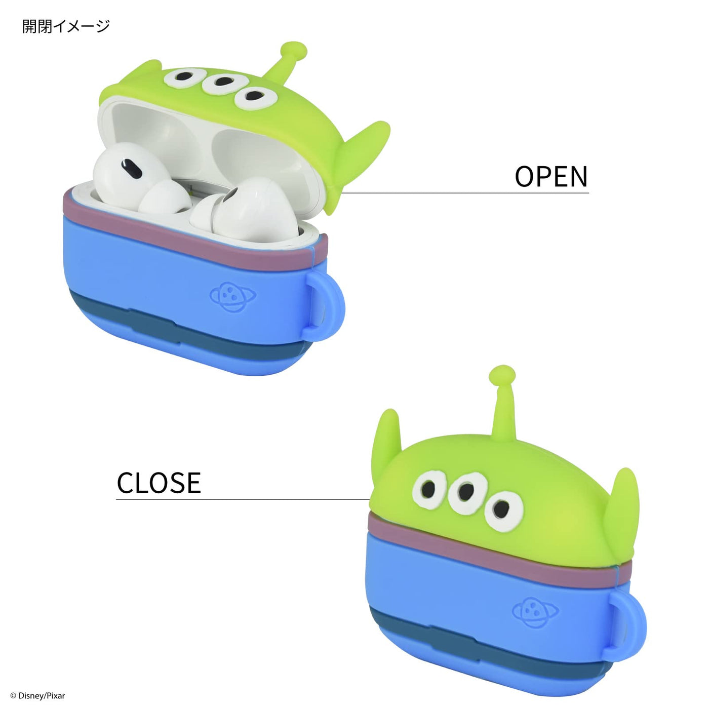 【AIRPODS CASE】ディズニーキャラクター AirPods Pro(第2世代)/AirPods Pro 対応 シリコンケース