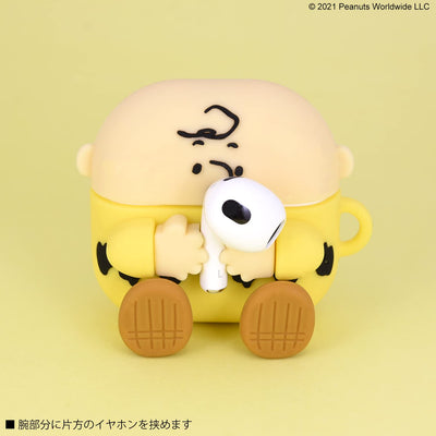【AIRPODS CASE】グルマンディーズピーナッツ AirPods(第3世代)対応 シリコンケース スヌーピー