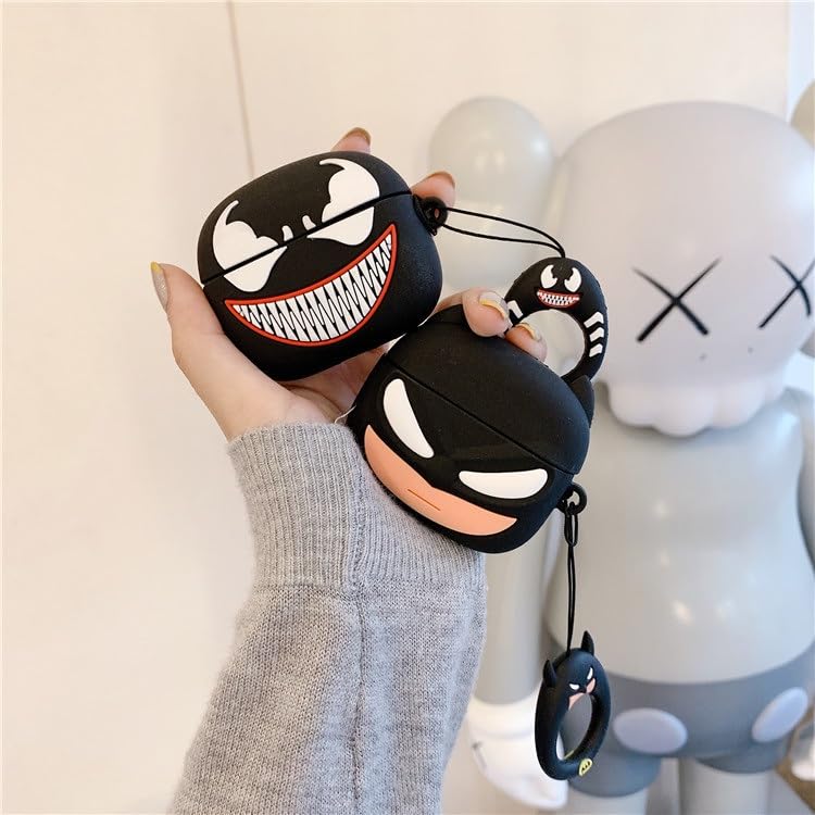 【AIRPODS CASE】ヴェノム バットマン スパイダーマン アイアンマン イヤホンケース AirPodsケースカバー