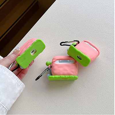【AIRPODS CASE】スポンジボブ AirPods 第1世代 用 ケース AirPods 第2世代 用 ケース