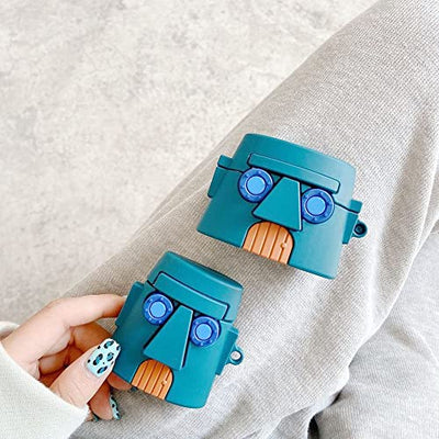 【AIRPODS CASE】AirPods Pro用 ケース スポンジボブ エアポッドカバー イヤーチップ シリコーン 落下防止