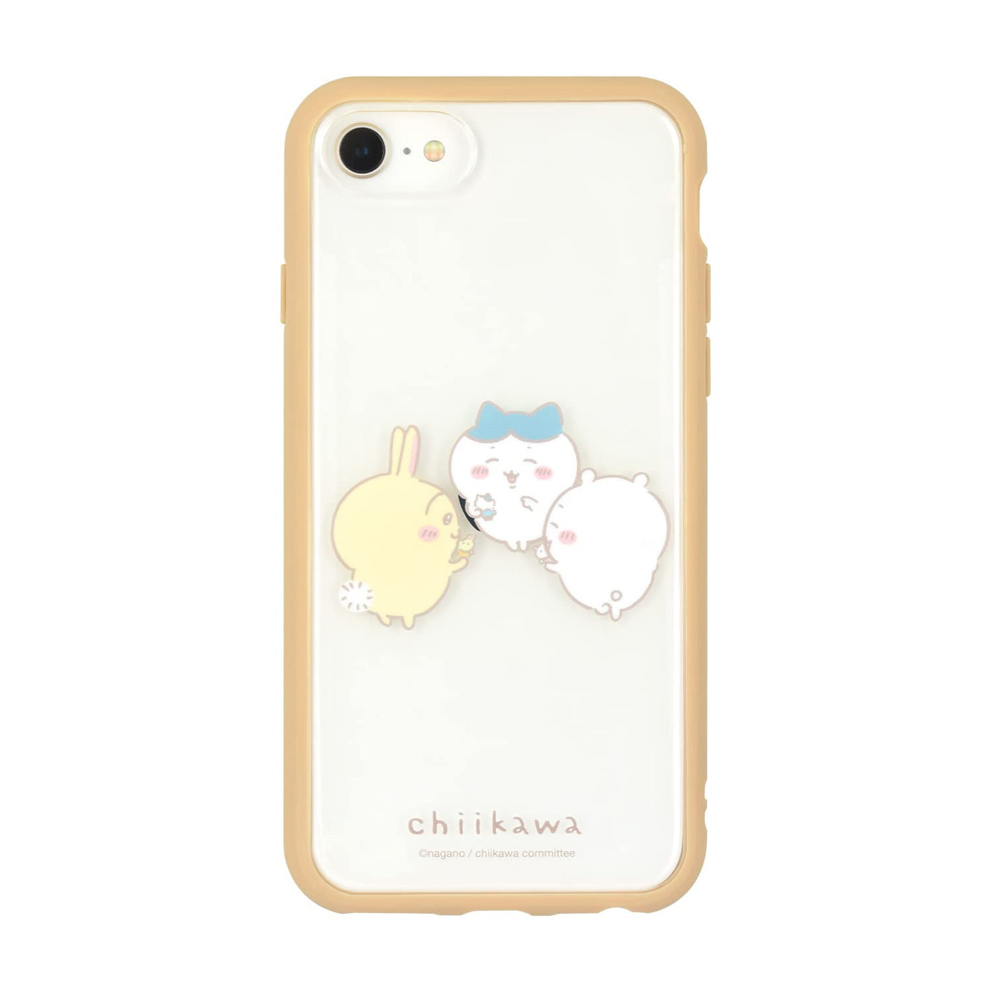 【IPHONE CASE】グルマンディーズ ちいかわ IIIIfit Clear (イーフィット クリア) iPhone SE (第3世代/第2世代) / 8 / 7 / 6s / 6 (4.7インチ) 対応