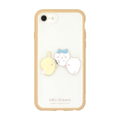 【IPHONE CASE】グルマンディーズ ちいかわ IIIIfit Clear (イーフィット クリア) iPhone SE (第3世代/第2世代) / 8 / 7 / 6s / 6 (4.7インチ) 対応