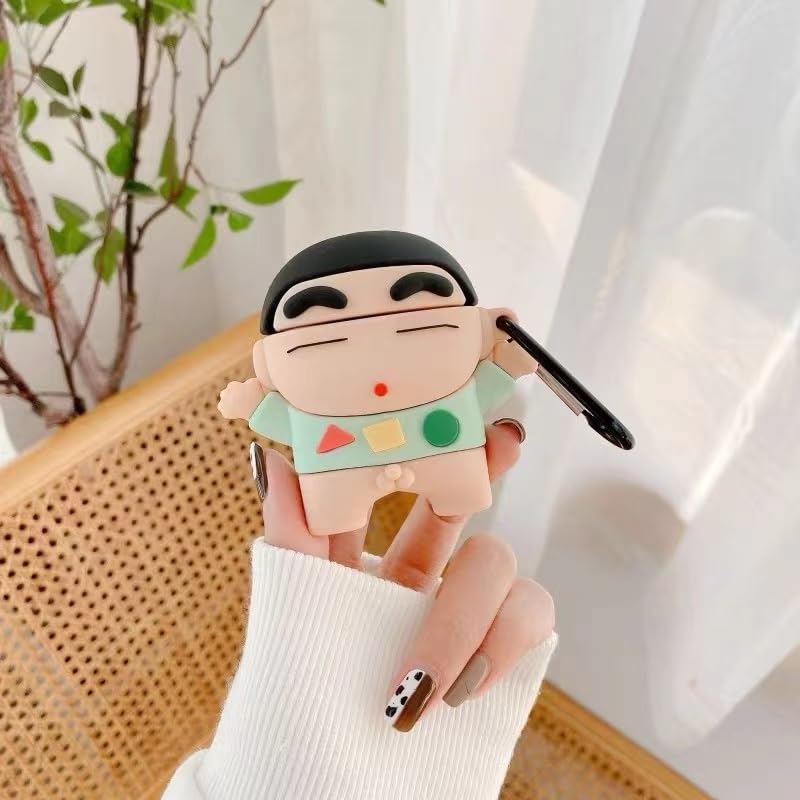【AIRPODS CASE】ボーちゃん しんちゃん イヤホンケース AirPodsケースカバー