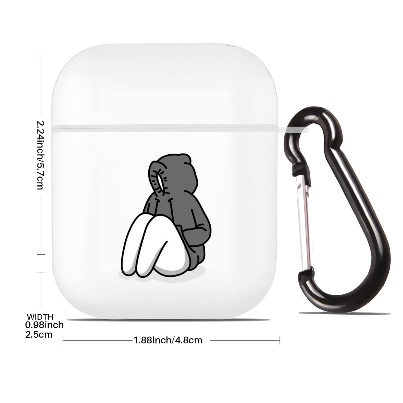 【AIRPODS CASE】AirPods  用 ケース おしゃれ かわいい AirPods 充電自由 イヤホン カバー TPU 軽量