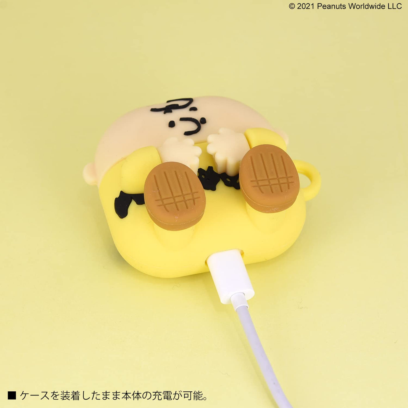 【AIRPODS CASE】グルマンディーズピーナッツ AirPods(第3世代)対応 シリコンケース スヌーピー