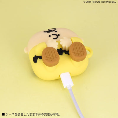 【AIRPODS CASE】グルマンディーズピーナッツ AirPods(第3世代)対応 シリコンケース スヌーピー