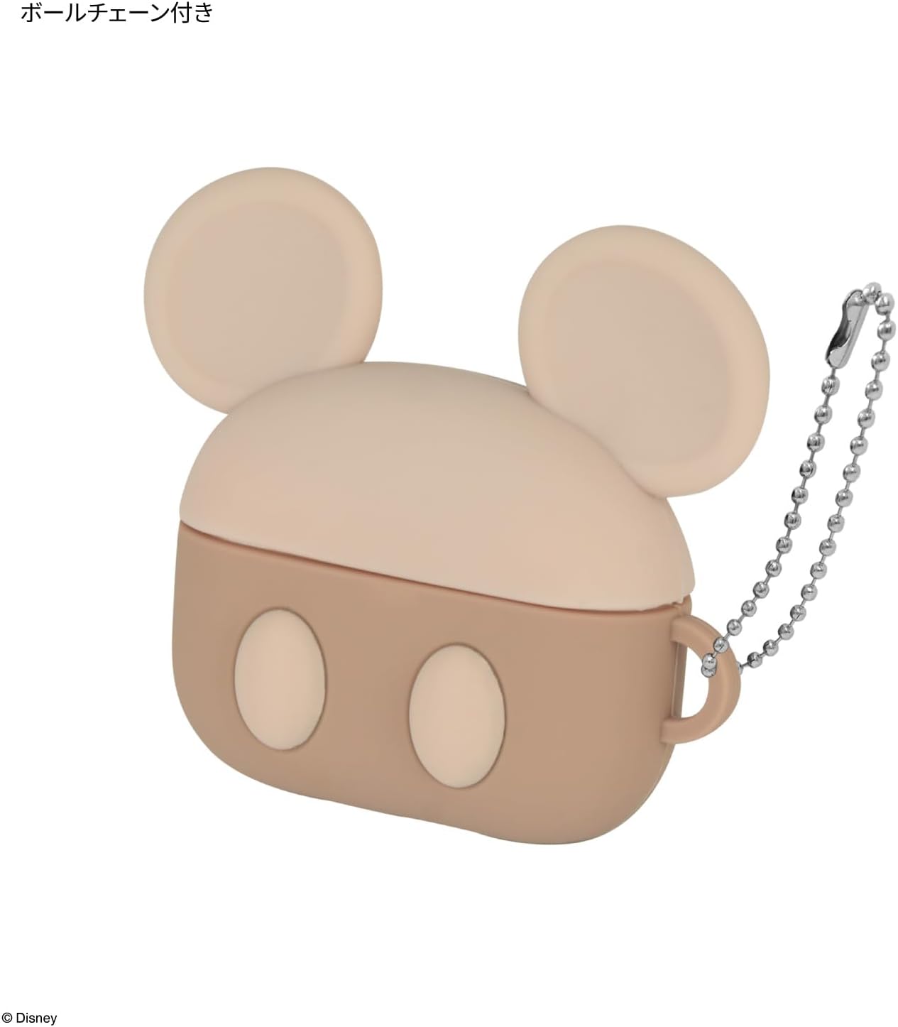 【AIRPODS CASE】グルマンディーズ ディズニーキャラクター AirPods Pro(第2世代)/AirPods Pro 対応 シリコンケース ミッキーマウス