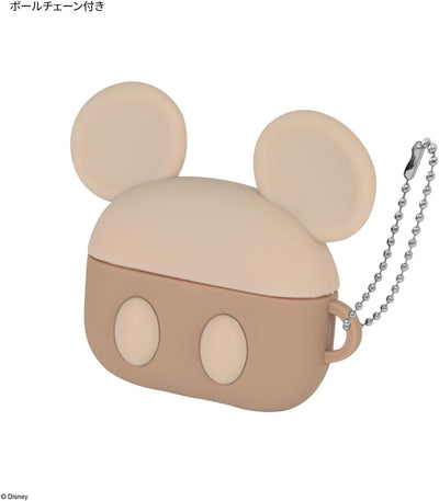 【AIRPODS CASE】グルマンディーズ ディズニーキャラクター AirPods Pro(第2世代)/AirPods Pro 対応 シリコンケース ミッキーマウス