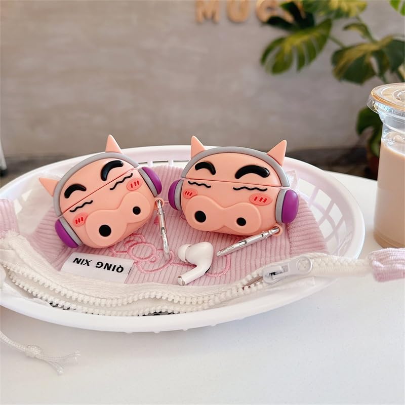 【AIRPODS CASE】しんちゃん イヤホンケース AirPodsケースカバー