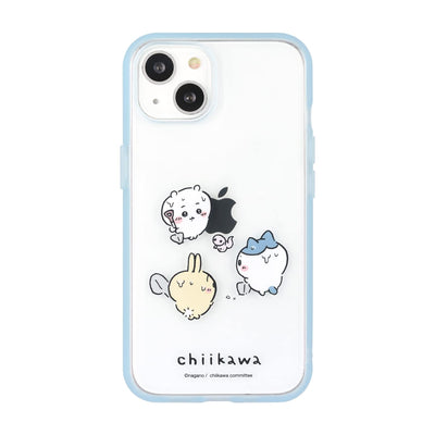 【IPHONE CASE】グルマンディーズ ちいかわ IIIIfit Clear (イーフィット クリア) iPhone 14 / 13 (6.1インチ) 対応 ケース