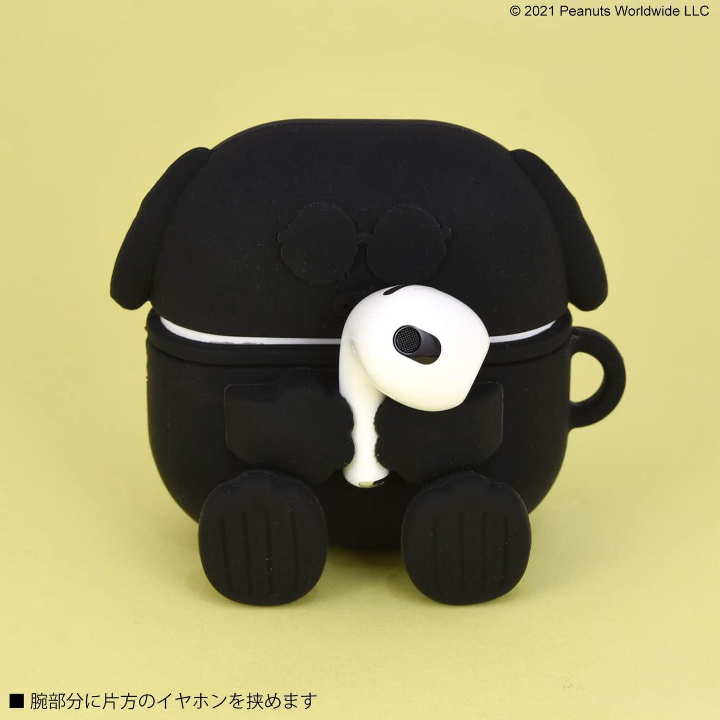 【AIRPODS CASE】グルマンディーズピーナッツ AirPods(第3世代)対応 シリコンケース スヌーピー