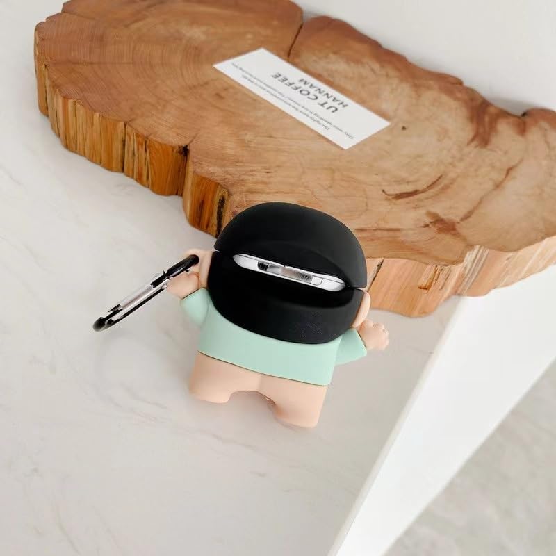 【AIRPODS CASE】ボーちゃん しんちゃん イヤホンケース AirPodsケースカバー