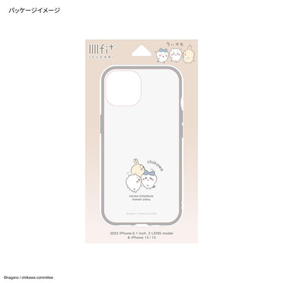【IPHONE CASE】グルマンディーズ ちいかわ IIIIfit Clear(イーフィット クリア) iPhone15 / 14 / 13 対応 ケース