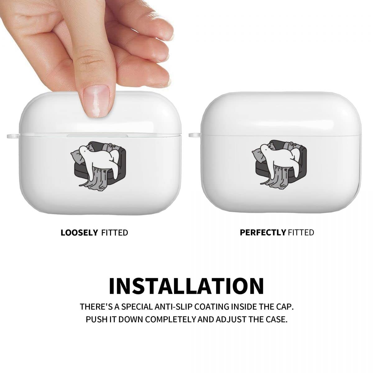 【AIRPODS CASE】AirPods  用 ケース おしゃれ かわいい AirPods 充電自由 イヤホン カバー TPU 軽量